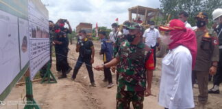 Winarti Buka Kegiatan Karya Bhakti TNI Kodim 0426 Tulang Bawang Tahun 2022