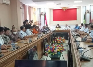 Tiba di Natuna, Anggota Komisi V DPR RI Cen Sui Lan Diskusi Bersama Pemkab Natuna