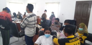 Gesa Vaksinasi, Polres Natuna Buka Gerai Vaksin di Kantor DPRD Natuna