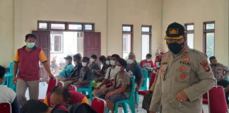 Polres Natuna Terus Gesa Vaksinasi dari Desa ke Desa