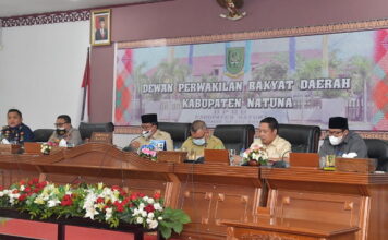 DPRD Natuna Hearing Bersama PSDKP, Bahas Kisruh Pelepasan KM Sinar Samudera