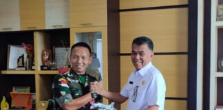 Bupati Natuna Terima Kunjungan Danlanud RSA