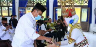 Asisten III Hadiri Pembukaan Konfercab PMII Lampung Utara Ke XV