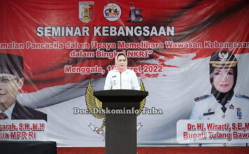 Winarti Gelar Seminar Kebangsaan Dihadiri Oleh Wakil Ketua MPR-RI