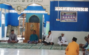Ketua PD – DMI Lingga H Armia Silaturahmi ke Masjid Al-Huda Desa Sungai Besar