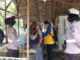 Sat Lantas Polres Lingga Gelar Vaksinasi dan Bansos