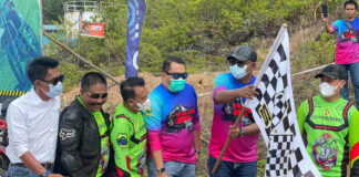 Ketua IMI Provinsi Kepri Lepas Ratusan Peserta Pacu Adrenalin Trail Adventure Daik