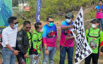 Ketua IMI Provinsi Kepri Lepas Ratusan Peserta Pacu Adrenalin Trail Adventure Daik