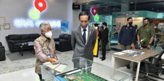 Presiden Joko Widodo Kunjungi Migas Corner