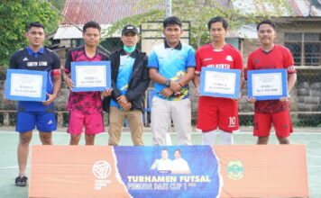 Turnamen Futsal Pemuda Daik Cup I Berakhir, Berikut Para Tim Juaranya