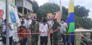 Kodim 0318/Natuna Resmikan Kampung Pancasila di Desa Sri Tanjung Siantan