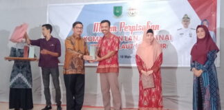 Sekda Natuna Hadiri Malam Pisah Sambut Danlanal Ranai