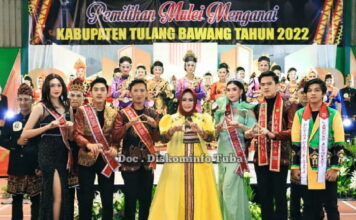 Winarti Buka Grand Final Pemilihan Mulei Menganai Tulang Bawang Tahun 2022