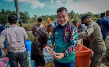 Lingga Prioritas Peningkatan Ekonomi Masyarakat Lewat Budidaya Udang Vanamei
