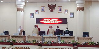 DPRD Gelar Rapat Paripurna Istimewa Secara Virtual Dalam Rangka HUT Tuba Ke-25