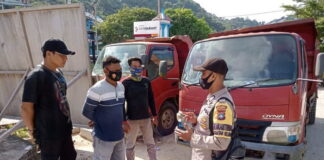 Polres Anambas dan Polsek Jajaran Terus Upaya Cegah Penyebaran Covid-19