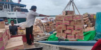 21 Ton Minyak Goreng Masuk Natuna