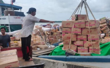 21 Ton Minyak Goreng Masuk Natuna