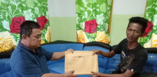 HNSI Lingga Serahkan 61 Buah Pas Kecil Pompong Untuk Nelayan Desa Mamut