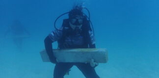Jaga Keseimbangan Biota Laut, Lanal Tarempa Dukung Pembuatan Terumbu Karang di Kepulauan Anambas