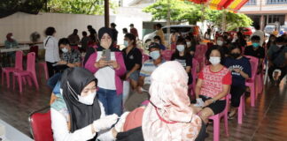 Masyarakat Kota Tanjungpinang Antusias Serbu Gerai Vaksinasi Presisi Polres Tanjungpinang