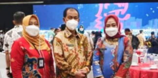 Bupati Lampung Utara Hadiri Kegiatan Summit Kota Sehat 2022