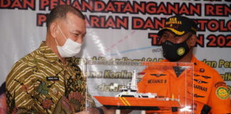 Wabup Natuna Buka Rakor SAR Daerah dan Penandatanganan Rencana Kontijensi Tahun 2022