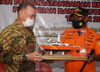 Wabup Natuna Buka Rakor SAR Daerah dan Penandatanganan Rencana Kontijensi Tahun 2022