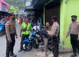 Jaga Kamtibmas Tetap Kondusif Selama Ramadhan, Personil Polres Anambas Gelar Patroli Rutin