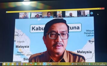 Sekda Natuna Buka Rapat Forum PKP Melalui Zoom Meeting