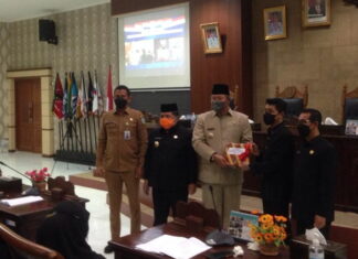 DPRD Anambas Gelar Paripurna Penyampaian LKPJ Bupati Tahun 2021