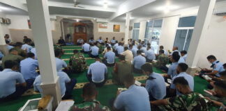 Peringati Hari TNI AU ke-76, Danlanud RSA Pimpin Doa Bersama Serentak