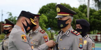 Kapolres Natuna Pimpin Sertijab Kabag SDM, Kasat Narkoba dan 3 Kapolsek