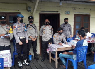 Polres Lingga Rutin Menyalurankan BTPKLWN Kepada Masyarakat