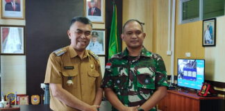 Bupati Natuna Terima Kunjungan Danlanal Ranai