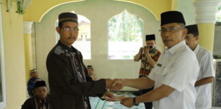 Bupati Asahan Kunjungi Masjid Nurul Huda Desa Sukadamai