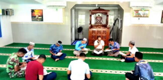 Personel Lanud RSA Laksanakan Tadarus Al-Qur’an Rutin di Bulan Suci Ramadhan