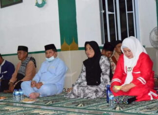 Wabup Anambas Dampingi Wagub Kepri Safari Ramadhan di Masjid Al Musyarrafah