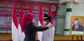 Buchori Kakam Mahabang Terpilih, Siap Bangun Kampung Bersama Masyarakat