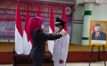 Buchori Kakam Mahabang Terpilih, Siap Bangun Kampung Bersama Masyarakat