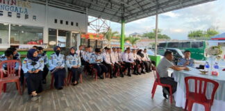 23 PNS Rutan Kelas II Menggala Naik Pangkat