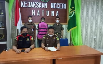 Dugaan Korupsi APBDes, Kejari Natuna Tahan Mantan Plt Kades Cemaga Selatan