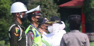 Wagub Kepri Pimpin Apel Pasukan Operasi Ketupat Seligi