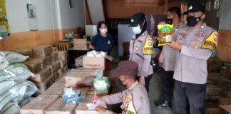 Polsek Siantan Monitoring Stok dan Harga Minyak Goreng di Kalangan Pedagang