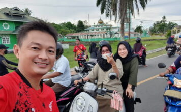 SAC dan IOF Pengcab Lingga Berbagi Takjil