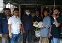 Penghujung Ramadhan, PWI Tanjungpinang Berbagi Beras ke Anak Yatim