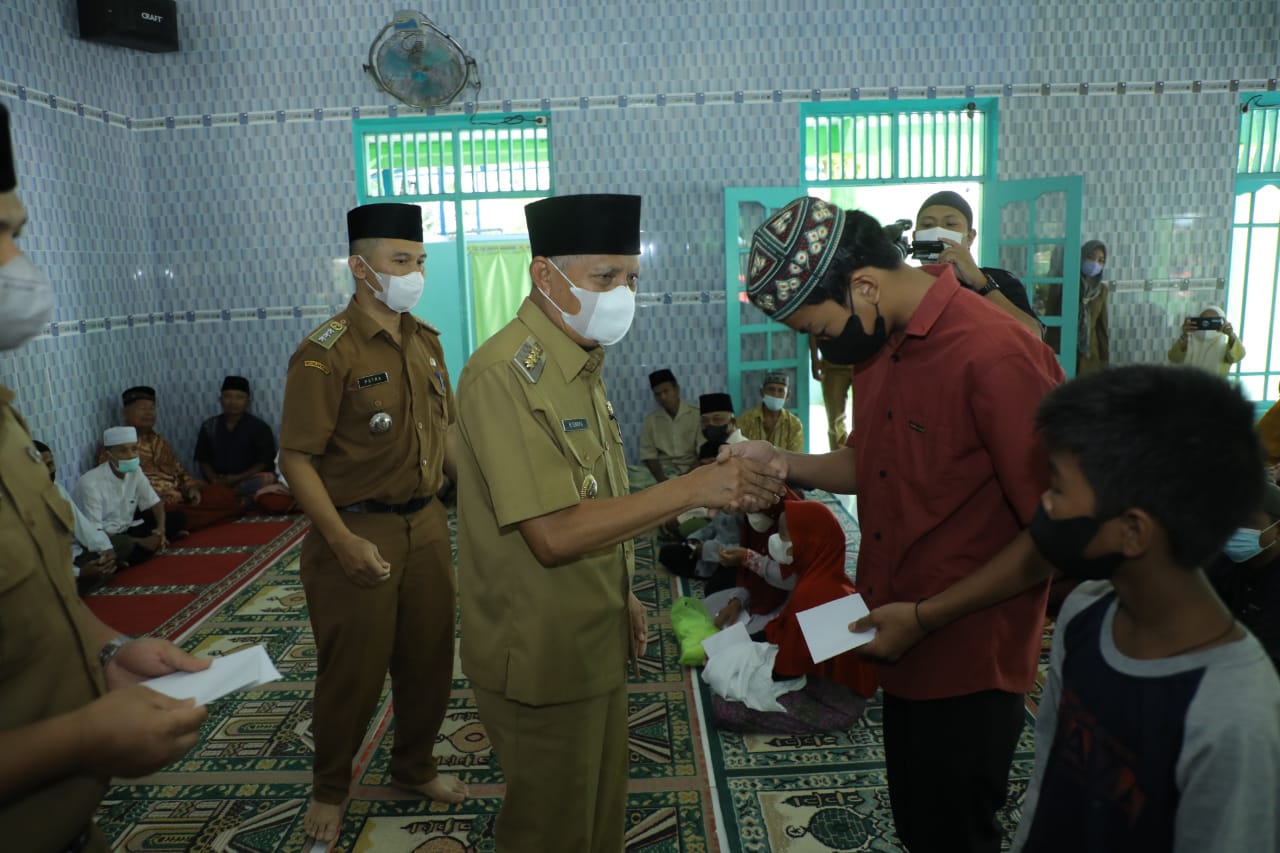 Bupati Asahan Bersama Forkopimda Melaksanakan Safari Ramadhan