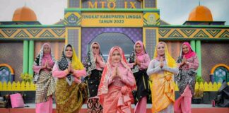 Sukseskan MTQ Ke IX, DPRD Lingga Ekspose Pemakaian Tudung Manto