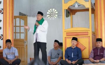 Muhammad Nizar Lanjutkan Safari Ramadhan di Desa Pasir Lulun