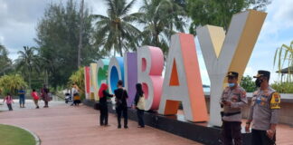 Hari Ke 2 Lebaran Kapolres Bintan Tinjau Langsung Pengunjung Tempat Wisata